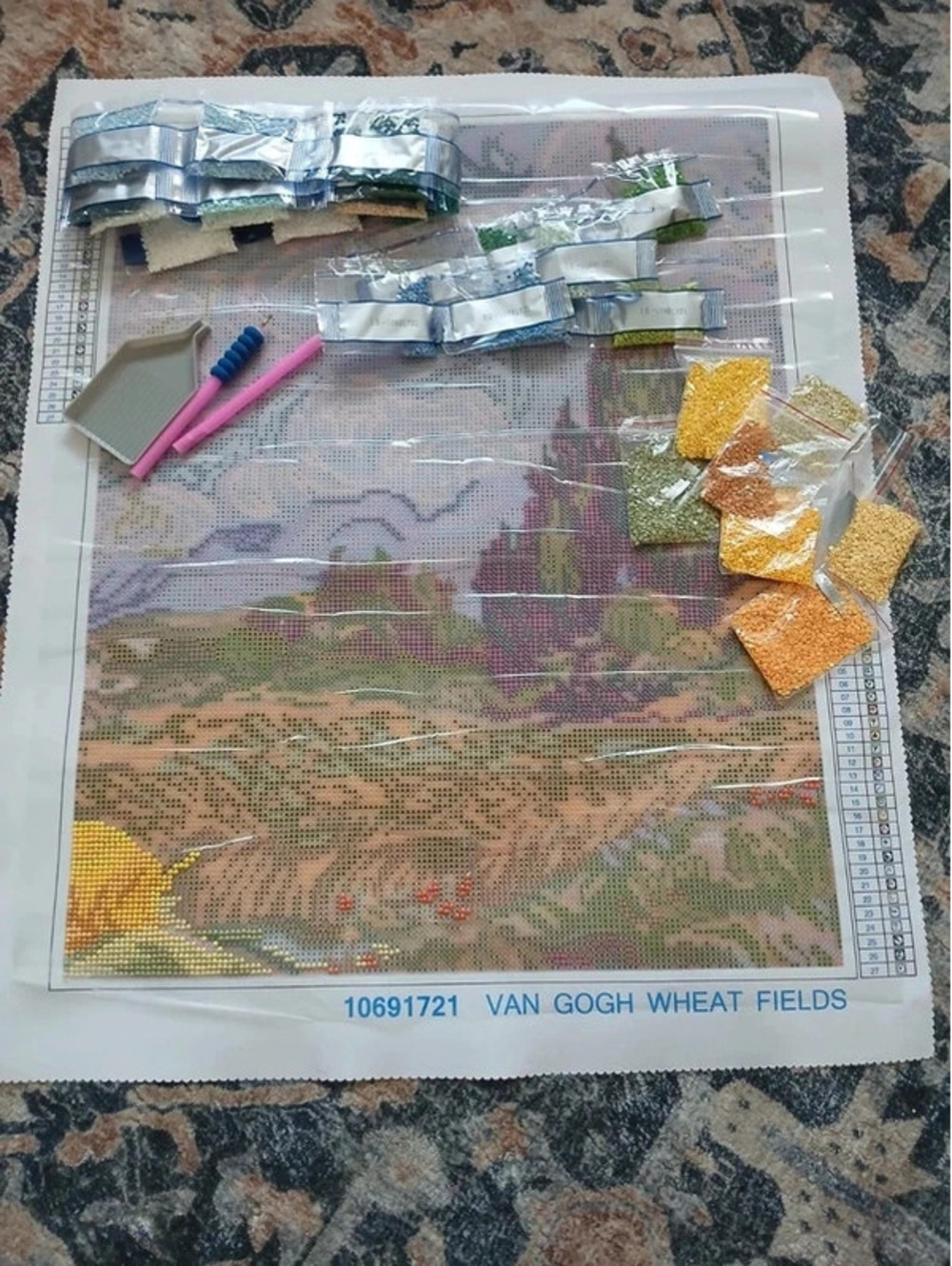Van Gogh wheat field Diamond art painting